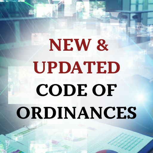 New and Updated Code of Ordinances